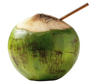 Fresh Coconut with Straw (8oz)