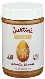 Justin's Classic Almond Butter Jar 16oz