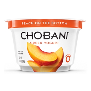 Chobani 0% Peach Greek Yogurt (5oz.)
