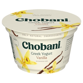 Chobani 0% Vanilla Grk Yogurt 5.3oz