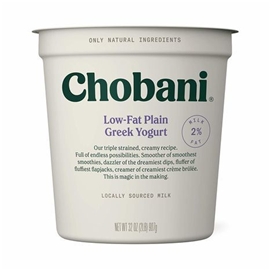 Chobani 2% Lowfat Plain 32OZ