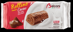 BALCONI ROLLINO CACAO- CHOCOLATE ROLL CAKE (6.5oz)