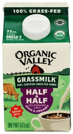Organic Valley Grass Fed Half and Half (16oz)