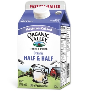 Organic Valley Half And Half 16oz