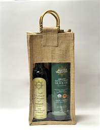 A&amp;V Organic Extra Virgin DOP Umbria Olive Oil/ Balsamic Vinegar Tote Bag