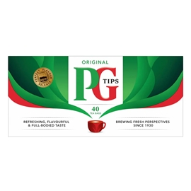 PG Tips Original Blend Teabags 40 ct (4 oz)