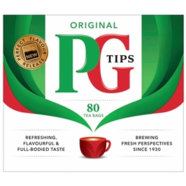PG Tips Original Blend Teabags 80 ct (8.1 oz)